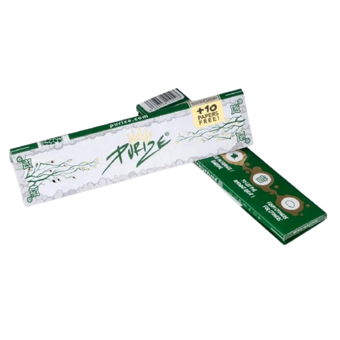PURIZE King Size Slim Papers Unbleached