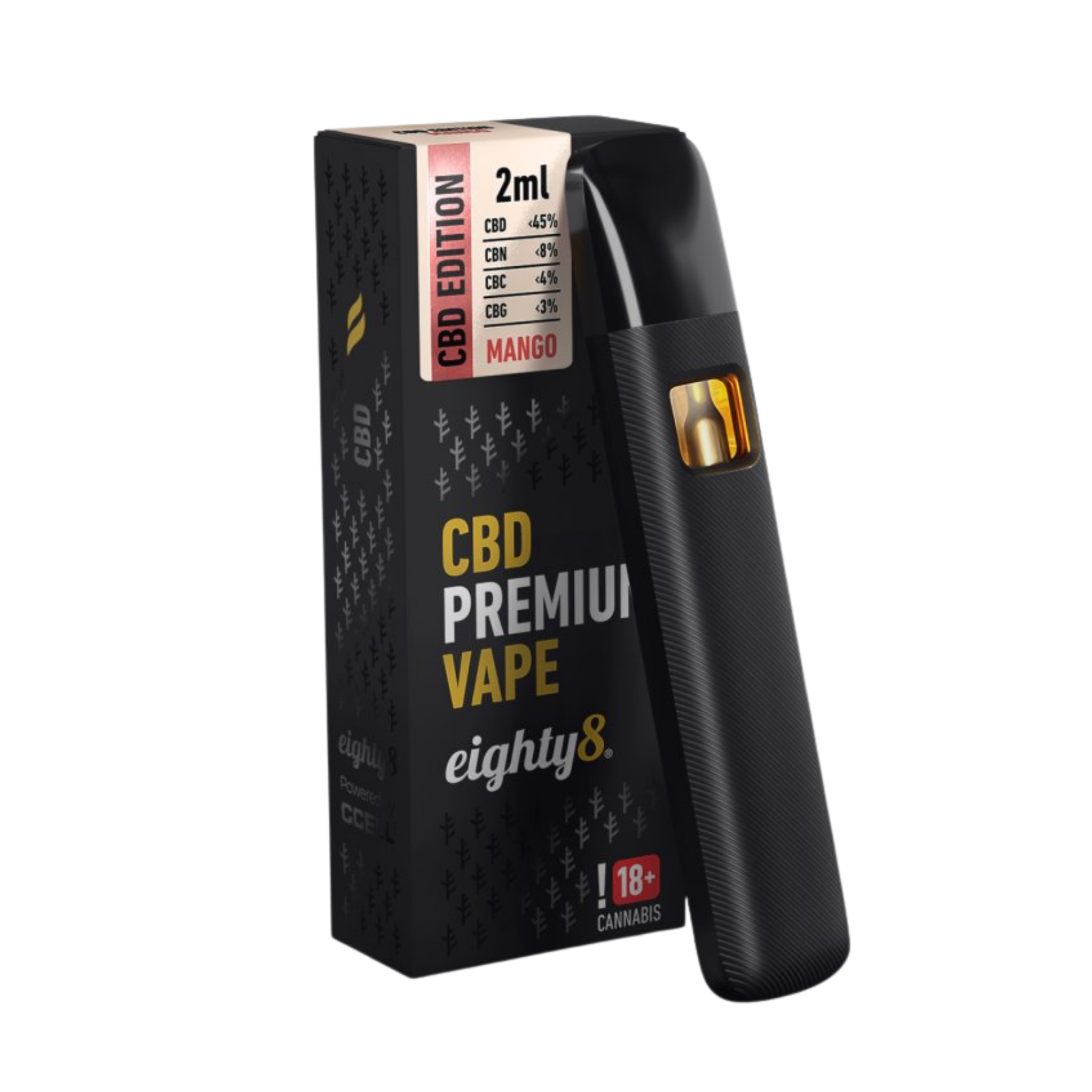 CBD Premium Vape - Mango 2ml