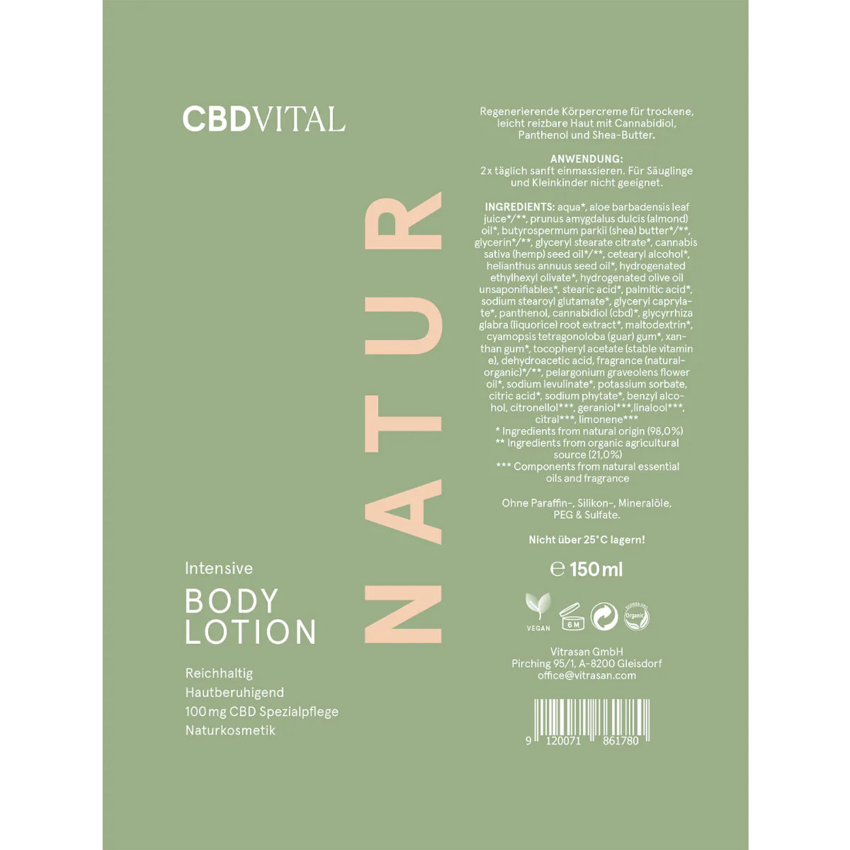 Intensive CBD Bodylotion