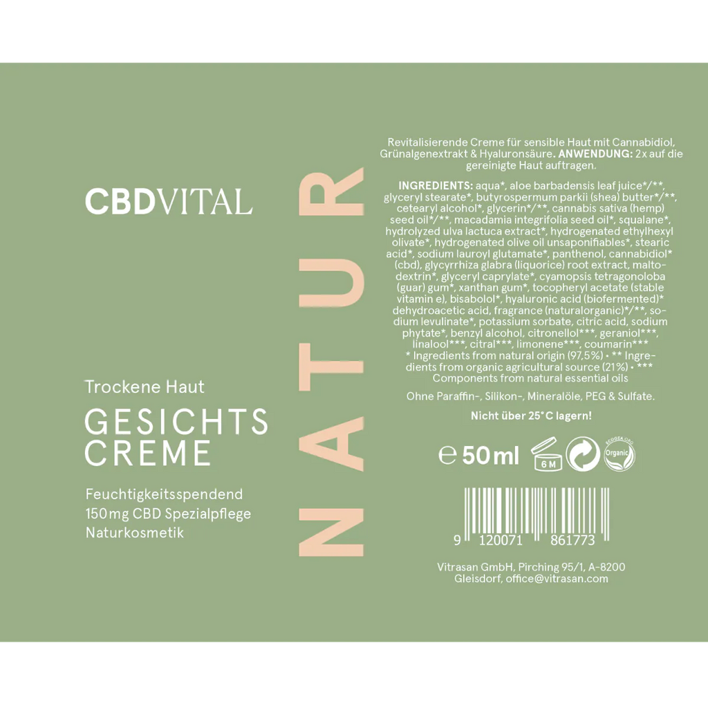 CBD Gesichtscreme | Unreine Haut
