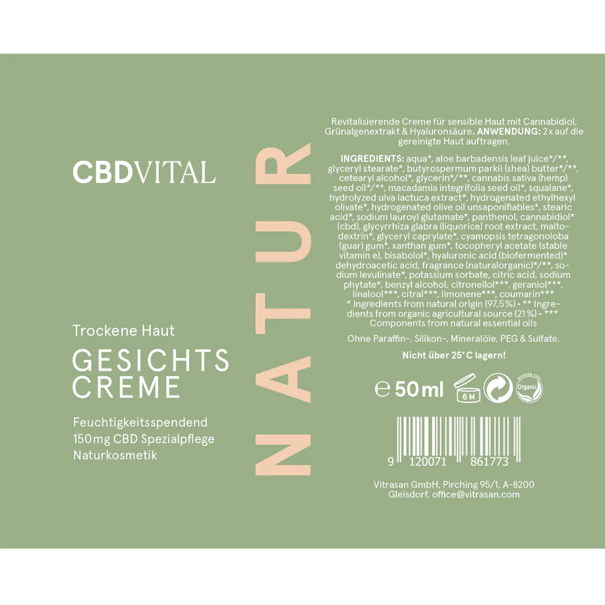 CBD Gesichtscreme | Unreine Haut